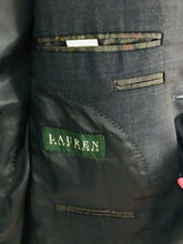 Load image into Gallery viewer, Ralph Lauren Men&#39;s Check Wool Blazer Jacket | M | Blue
