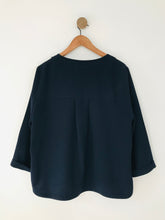 Load image into Gallery viewer, Gerard Darel Women’s Tunic Blouse | UK18 46 | Blue
