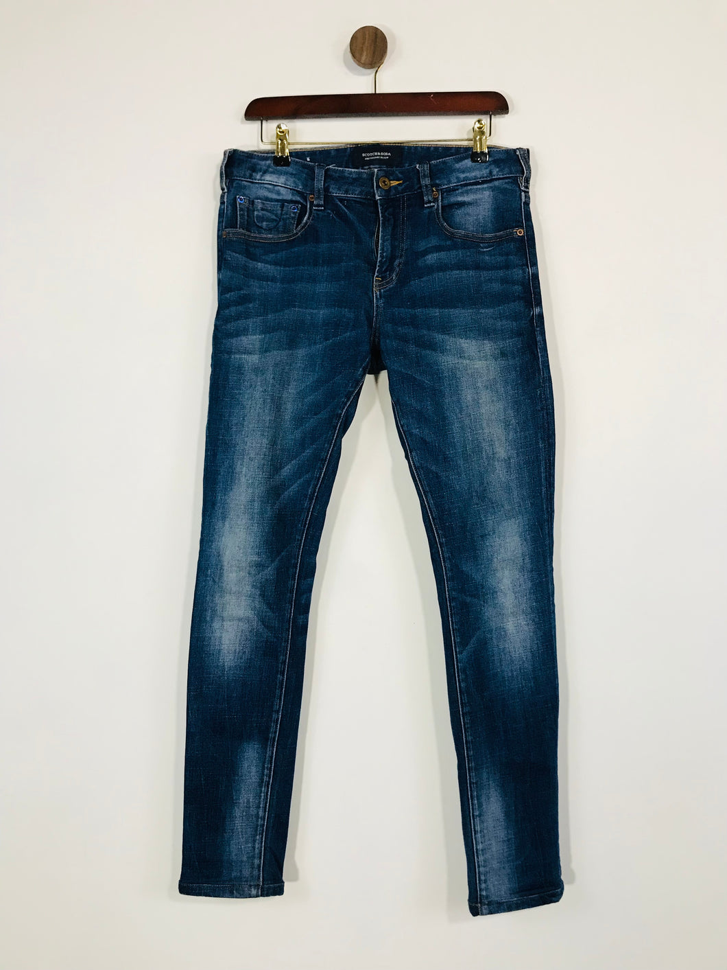 Scotch & Soda Women's Denim Slim Jeans | W29 UK10-12 | Blue