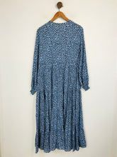 Load image into Gallery viewer, Zara Women&#39;s Long Sleeve Maxi Dress | M UK10-12 | Blue
