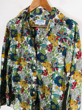 Load image into Gallery viewer, James Meade Women&#39;s Floral Button-Up Shirt | UK12 | Multicoloured
