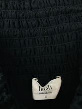 Load image into Gallery viewer, Hush Women&#39;s Star Print Mini Skirt | UK14 | Black
