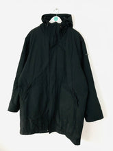 Load image into Gallery viewer, Duck and Cover Men’s Hooded Waterproof Parka Coat | XL | Black
