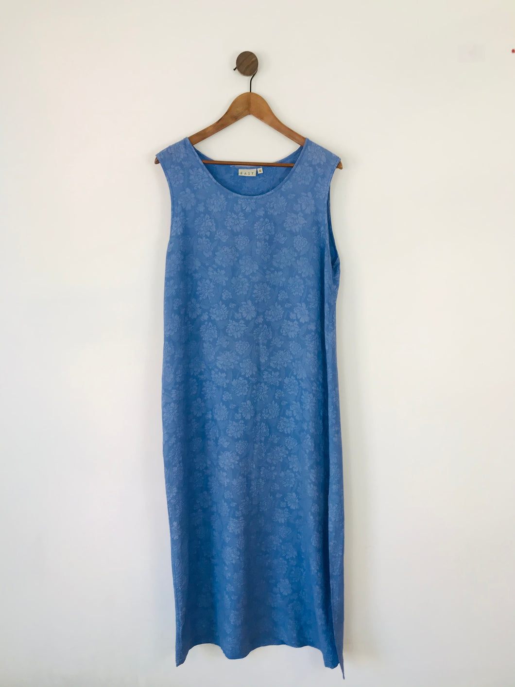 East Women’s Floral Maxi Shift Dress | UK16 | Blue