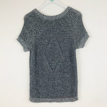 Load image into Gallery viewer, Comptoire Des Cotonniers Knit Short Sleeve Jumper | Sz 3 UK14 | Grey
