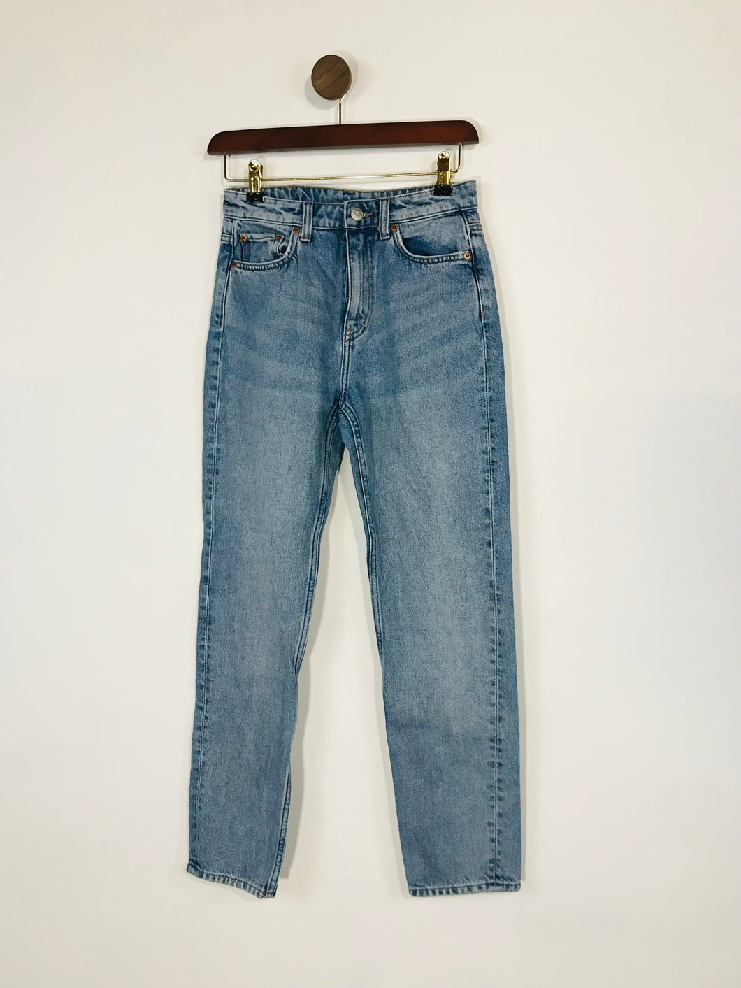 Weekday Women's Seattle Slim Jeans | W24 L28 UK6 | Blue