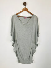 Load image into Gallery viewer, Phase Eight Women&#39;s Silk Colour Block Jumper | UK10 | Grey
