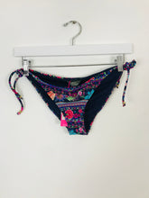 Load image into Gallery viewer, Accessorize Womens Floral Tie Bikini Bottoms NWT | UK10 | Multi
