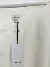 Load image into Gallery viewer, Reiss Women’s Asymmetrical Blouse NWT | UK14 | White
