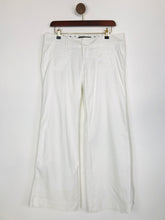 Load image into Gallery viewer, Abercrombie &amp; Fitch Women&#39;s High Waisted Wide Leg Jeans | UK12 | White
