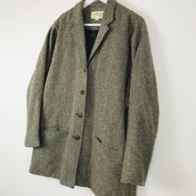 Load image into Gallery viewer, Denim &amp; Supply Ralph Lauren Womens Tweed Overcoat | L | Grey
