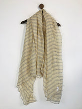 Load image into Gallery viewer, Traits Women&#39;s Silk Striped Scarf | OS | Beige

