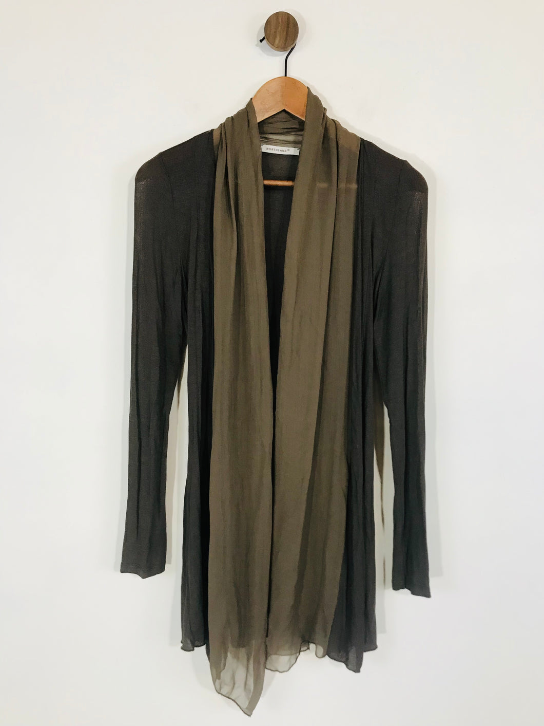 Northland Women's Silk Boho Shawl | L | Brown