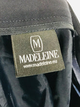 Load image into Gallery viewer, Madeleine Women&#39;s High Waist Smart Pencil Skirt | UK10 | Blue

