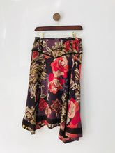 Load image into Gallery viewer, Karen Millen Women&#39;s Silk Floral A-Line Skirt | UK8 | Multicolour
