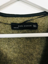 Load image into Gallery viewer, Zara Women’s Heavy Two-Toned Cardigan | M UK10 | Grey
