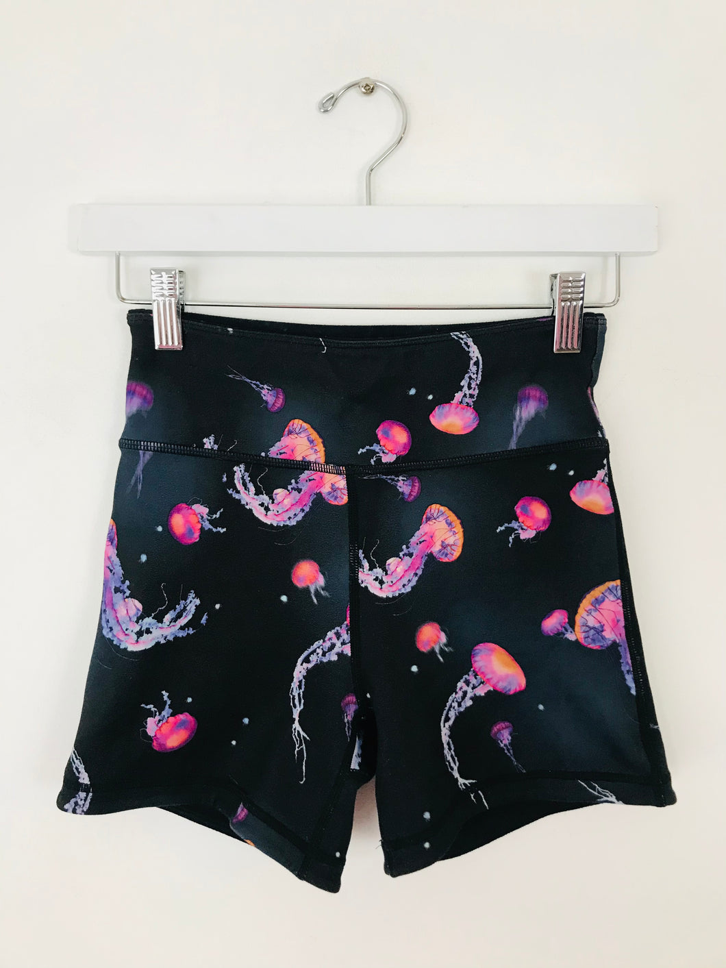 Sweaty Betty Women’s Jellyfish Print Shorts | XS UK6-8 | Black