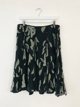 Load image into Gallery viewer, Farhi Women’s Knee Length Full Skirt | UK12 | Black
