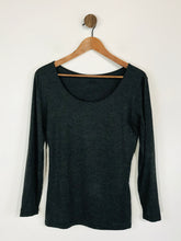 Load image into Gallery viewer, Uniqlo Women&#39;s Long Sleeve Heat Tech T-Shirt  | L UK14 | Grey
