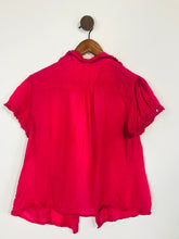 Load image into Gallery viewer, Monsoon Women&#39;s Cotton Blouse | UK16 | Pink
