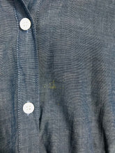 Load image into Gallery viewer, Séraphine Women&#39;s Denim Maternity Shirt Dress | UK14 | Blue
