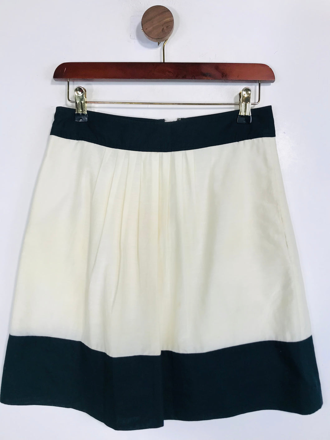 Banana Republic Women's Pleated Mini Skirt | US2P | White