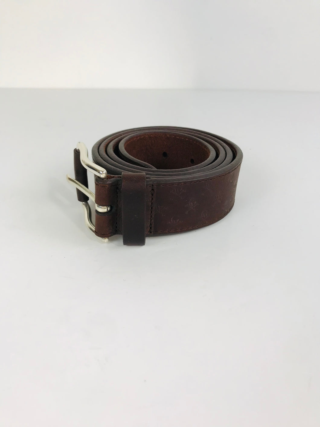 Scalpers Men's Skul Belt | 34 | Brown