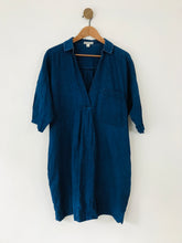 Load image into Gallery viewer, Whistles Women&#39;s Oversized Shirt Dress | M UK10-12 | Blue
