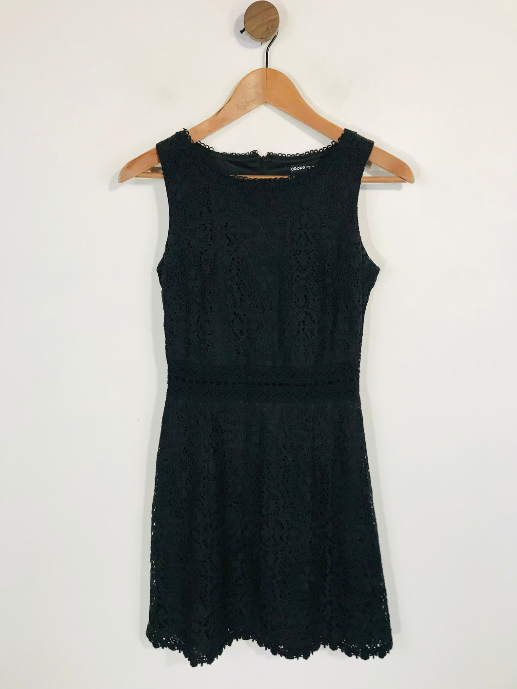Cropp Women's Lace Mini Dress | XS UK6-8 | Black