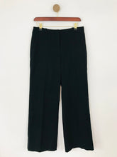 Load image into Gallery viewer, Lands’ End Women&#39;s Smart Wide Leg Culottes Trousers | UK10 | Black
