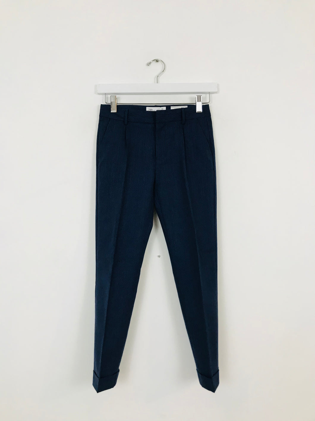 Zara Kid’s Wool Suit Trousers | Age 9 | Blue