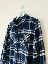 Load image into Gallery viewer, Superdry Women’s Flannel Shirt NWT | XL UK16-18 | Blue
