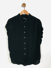 Load image into Gallery viewer, Madewell Women&#39;s Button-Up Shirt | XS UK6-8 | Black
