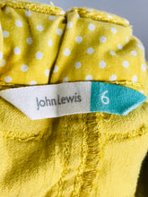 Load image into Gallery viewer, John Lewis Kid&#39;s Corduroy Mini Skirt | 6 Years | Yellow
