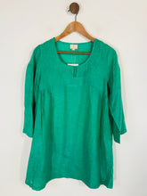 Load image into Gallery viewer, Anokhi Women&#39;s Tunic Blouse NWT | L UK14 | Green
