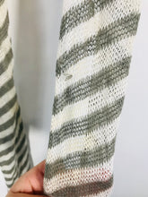 Load image into Gallery viewer, Nicole Farhi Women&#39;s Linen Striped Scarf | OS | Multicoloured
