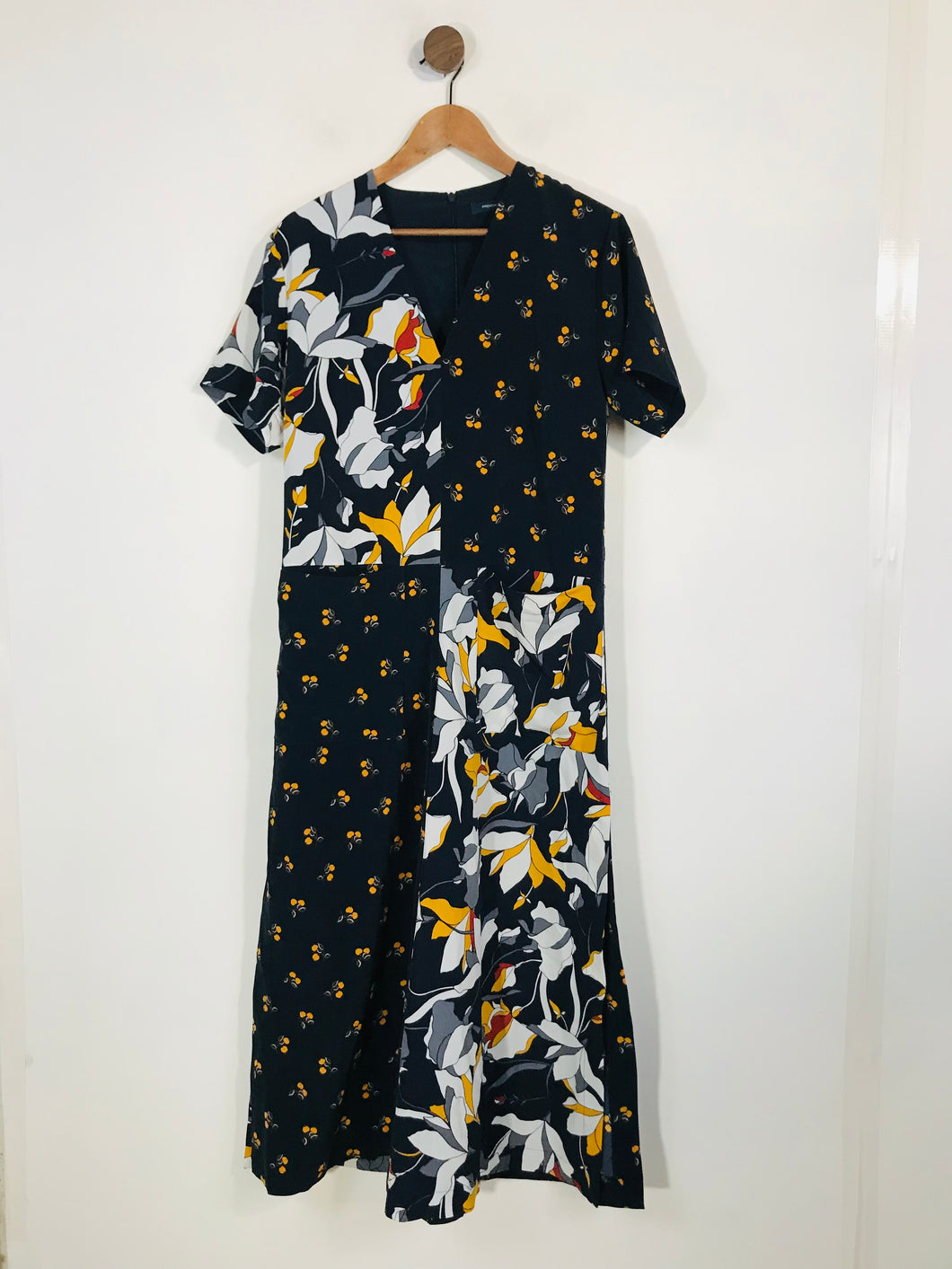 French Connection Women's Floral Jumpsuit | UK10 | Multicoloured