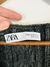 Load image into Gallery viewer, Zara Women&#39;s V-Neck Vest | M UK10-12 | Grey
