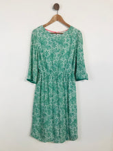 Load image into Gallery viewer, Boden Women&#39;s Paisley A-Line Dress | UK12 | Green
