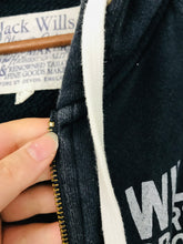 Load image into Gallery viewer, Jack Wills Women’s Zip Hoodie Jacket | UK10 | Navy Blue
