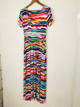 Load image into Gallery viewer, Onjenu Women&#39;s Striped Maxi Dress | UK12  | Multicolour
