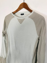 Load image into Gallery viewer, Armani Jeans Women&#39;s Long Sleeve Cotton T-Shirt  | L UK14 | Grey
