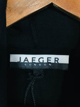 Load image into Gallery viewer, Jaeger Women&#39;s Wool Roll Neck Jumper | M UK10-12 | Black

