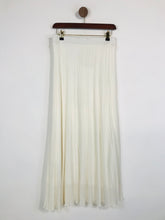 Load image into Gallery viewer, Zara Women&#39;s Ribbed Maxi Skirt | M UK10-12 | White
