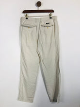 Load image into Gallery viewer, Hugo Boss Men&#39;s Linen Casual Trousers | IT46 UK32 | Beige
