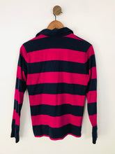 Load image into Gallery viewer, Ralph Lauren Women&#39;s Striped Long Sleeve Polo Shirt | M UK10-12 | Purple
