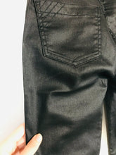 Load image into Gallery viewer, Mint Velvet Women&#39;s Matte Effect Skinny Jeans | UK10 | Black
