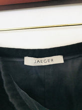 Load image into Gallery viewer, Jaeger Women’s Wool Flared Hem Pencil Skirt | UK14 | Black
