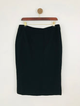 Load image into Gallery viewer, Jaeger Women’s Wool Pencil Skirt | UK14 | Black
