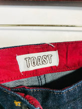 Load image into Gallery viewer, Toast Women&#39;s Straight Jeans | UK12 | Blue
